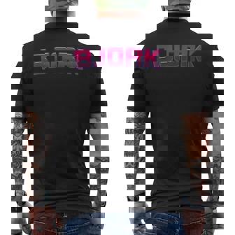 Bjork Men's T-shirt Back Print | Mazezy