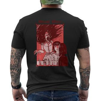 Bloody Mary Horror Games Horror Men's T-shirt Back Print | Mazezy