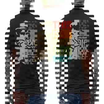 This Is Some Boo Sheet Ghost Retro Halloween Costume Men's T-shirt Back Print - Seseable