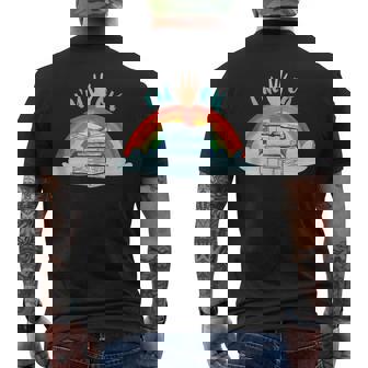 Book Lover Im Ok With Books Reading Lovers Bookworm Reading Funny Designs Funny Gifts Mens Back Print T-shirt | Mazezy