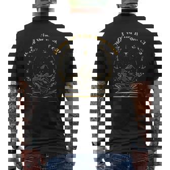 Bookish Present Book Lover House Of Wind Book Club Mens Back Print T-shirt | Mazezy