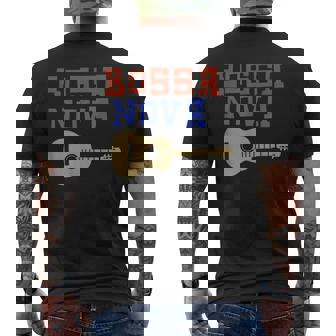 Bossa Nova Brasil Cool Men's T-shirt Back Print | Mazezy