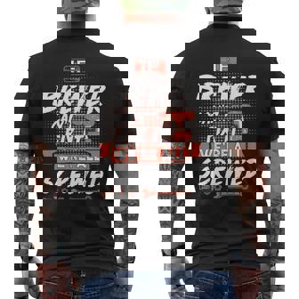 Brewer Name Gift If Brewer Cant Fix It Were All Screwed Mens Back Print T-shirt | Seseable CA