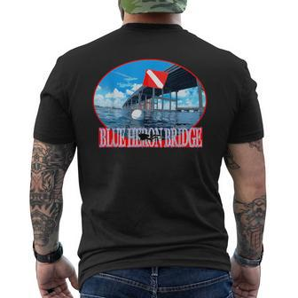 Under The Bridge Men's T-shirt Back Print | Mazezy
