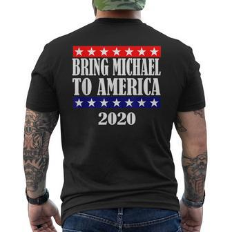 Bring Michael America 90 Day Fiance Merch 90Day Fiance Men's T-shirt Back Print | Mazezy