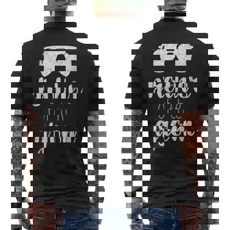 Brother Of The Groom Apparel Wedding Party Men's T-shirt Back Print | Mazezy