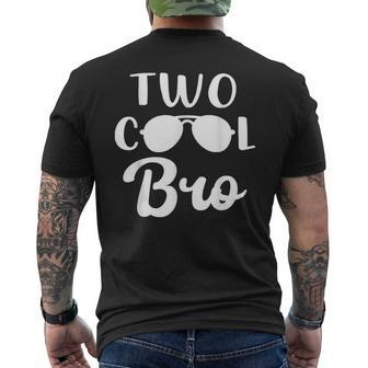 Brother Of The Birthday Boy Two Cool 2Nd Birthday Family Mens Back Print T-shirt - Seseable