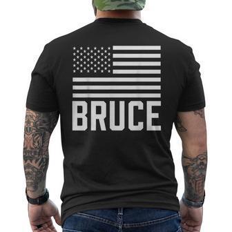 Bruce Birthday Forename Name Personalized Usa Men's T-shirt Back Print