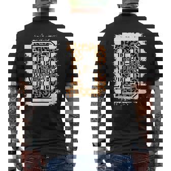 Bulldogs School Sports Fan Team Spirit Men's T-shirt Back Print - Seseable