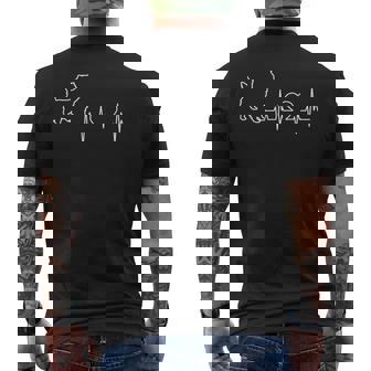 Cairn Terrier Dog Breed Mens Back Print T-shirt - Thegiftio
