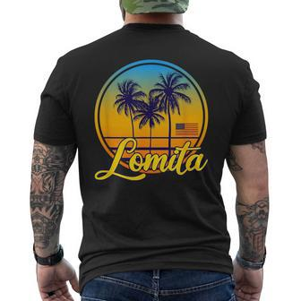 California Lomita Men's T-shirt Back Print | Mazezy