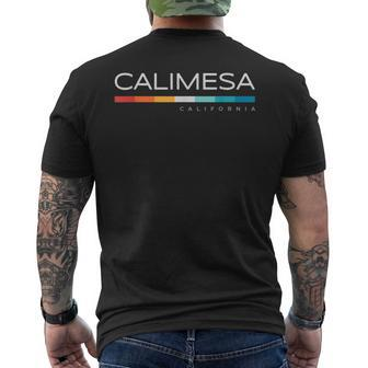Calimesa Ca California Men's T-shirt Back Print | Mazezy