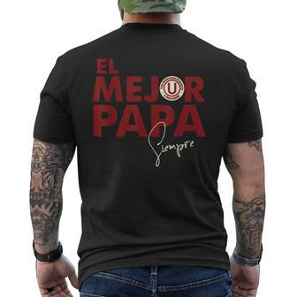 Camiseta Peru Dale U Father´S Day Peruvian Soccer Men's Back Print T-shirt | Mazezy