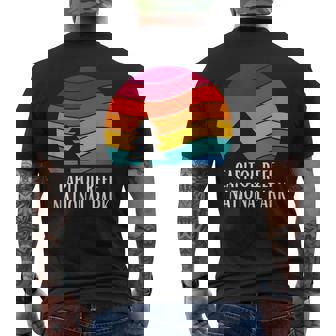 Capitol Reef National Park - Retro National Park Sunset Mens Back Print T-shirt - Thegiftio UK