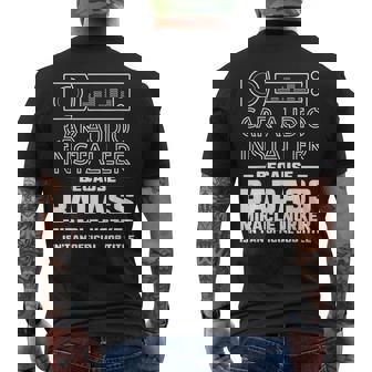 Car Audio Installer Mens Back Print T-shirt | Mazezy