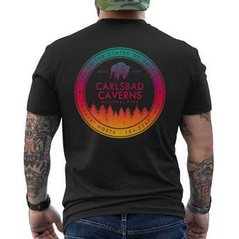 Carlsbad Caverns National Park New Mexico Nm Men's T-shirt Back Print | Mazezy AU