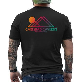 Carlsbad Caverns National Park New Mexico Souvenir Nm Men's T-shirt Back Print | Mazezy AU