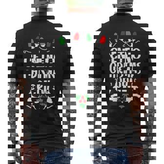 Centeno Name Gift Christmas Crew Centeno Mens Back Print T-shirt | Seseable CA