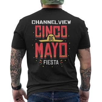 Channelview Texas Cinco De Mayo Celebration Men's T-shirt Back Print | Mazezy