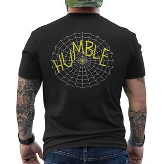 Charlotte's Humble Spider Web Men's T-shirt Back Print | Mazezy