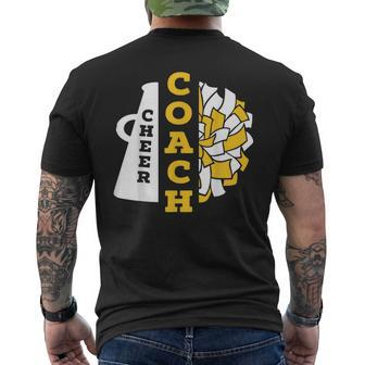 Cheer Coach Cheerleader Coach Cheerleading Coach Men's T-shirt Back Print - Seseable