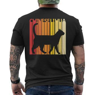 Chinese Li Hua Cat Owner Men's T-shirt Back Print | Mazezy