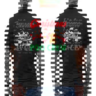 Christmas Poo Crew Usa Ugly Christmas Sweater 2023 Men's T-shirt Back Print - Monsterry