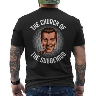Church Of The Subgenius Religious Parody Men's T-shirt Back Print | Mazezy