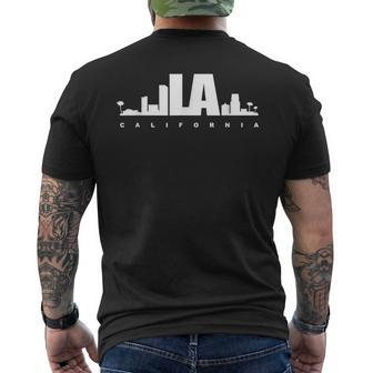 City Of Los Angeles California California Gifts And Merchandise Funny Gifts Mens Back Print T-shirt | Mazezy