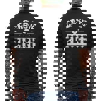 Class Of 2036 Grow With Me First Day Of School Graduation Mens Back Print T-shirt | Mazezy