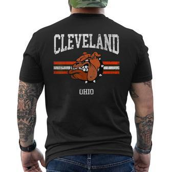 Cleveland Retro Vintage Classic Ohio Men's T-shirt Back Print - Monsterry AU