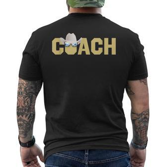 Coach Colorado Football Coach Men's T-shirt Back Print | Mazezy