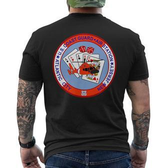 Coast Guard Air Station Atlantic City Atlantic City Funny Gifts Mens Back Print T-shirt | Mazezy