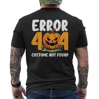Computer Halloween Costume It Trick Or Treat Programmer Men's T-shirt Back Print - Monsterry UK