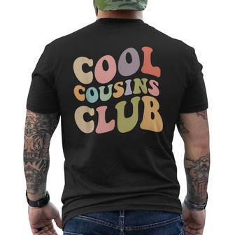 Cool Cousins Club Family Matching Group Men's T-shirt Back Print - Seseable