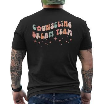 Counseling Dream Team Social Worker Counseling School 2023 Men's T-shirt Back Print | Mazezy