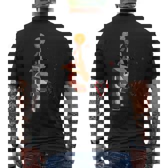 Couple Basketball In Movies Love Mens Back Print T-shirt - Monsterry