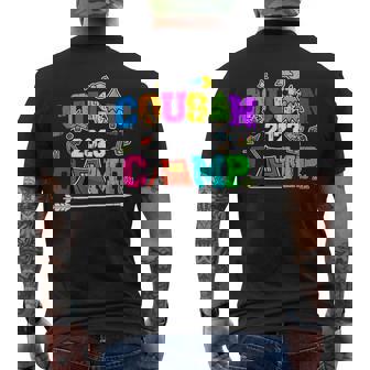 Cousin Camp 2023 Funny Summer Vacation Camping Mens Back Print T-shirt - Thegiftio