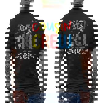 Cousin Crew 2023 Family Vacation Making Memories Mens Back Print T-shirt - Seseable
