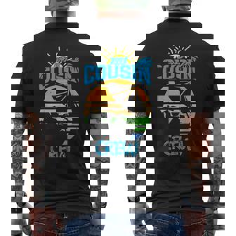 Cousin Crew 2023 Matching Family Reunion Summer Vacation Mens Back Print T-shirt | Mazezy