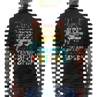 Cousin Cruise Trip I Love It When Were Cruising Together Mens Back Print T-shirt - Seseable