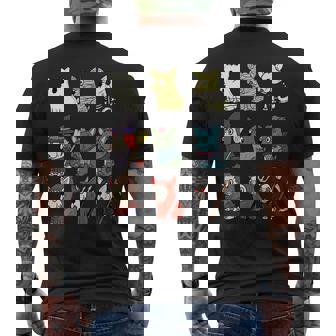 Cream French Bulldog Scary Costumes Halloween Dog Halloween Funny Gifts Mens Back Print T-shirt | Mazezy