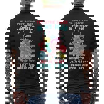 Crochet Funny Crocheter Tell Me To Get More Yarn Crocheting Mens Back Print T-shirt - Thegiftio