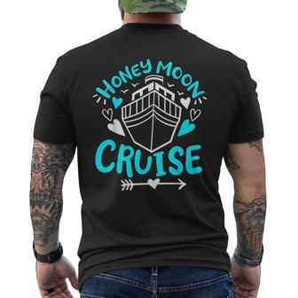 Cruise Honeymoon Cruise Mens Back Print T-shirt - Seseable