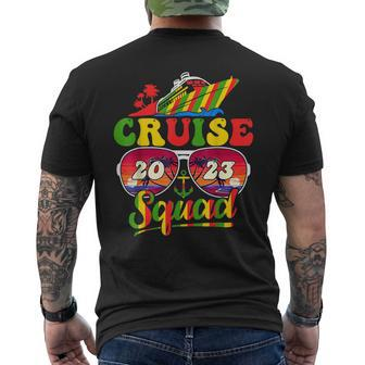Cruise Squad 2023 Family Vacation Matching Family Junenth Mens Back Print T-shirt | Mazezy DE