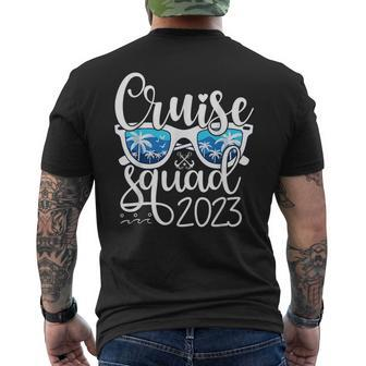 Cruise Squad 2023 Vacation Matching Family Gifts Group Squad Mens Back Print T-shirt - Thegiftio UK