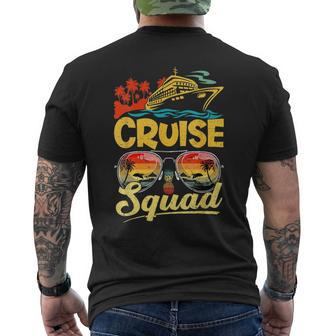 Cruise Squad 2023 Vacation Matching Family Group Squad Gifts Mens Back Print T-shirt | Mazezy