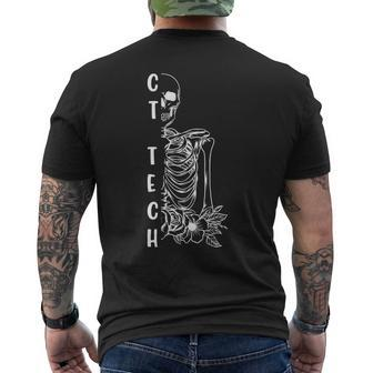 Ct Tech Ct Technologist Computed Tomography Tech Men's T-shirt Back Print - Monsterry CA