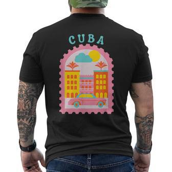 Cuba Linda Cuba Funny Gifts Mens Back Print T-shirt | Mazezy