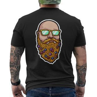 Cult Of Ben Bald Bearded & Beautiful Men's T-shirt Back Print | Mazezy